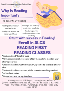 South Learners Creative School SLCS Reading Class