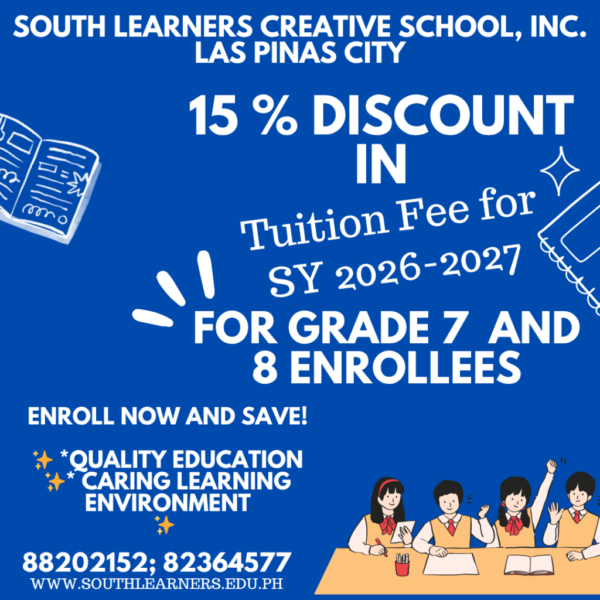 SLCS Early Enrollment Discount 